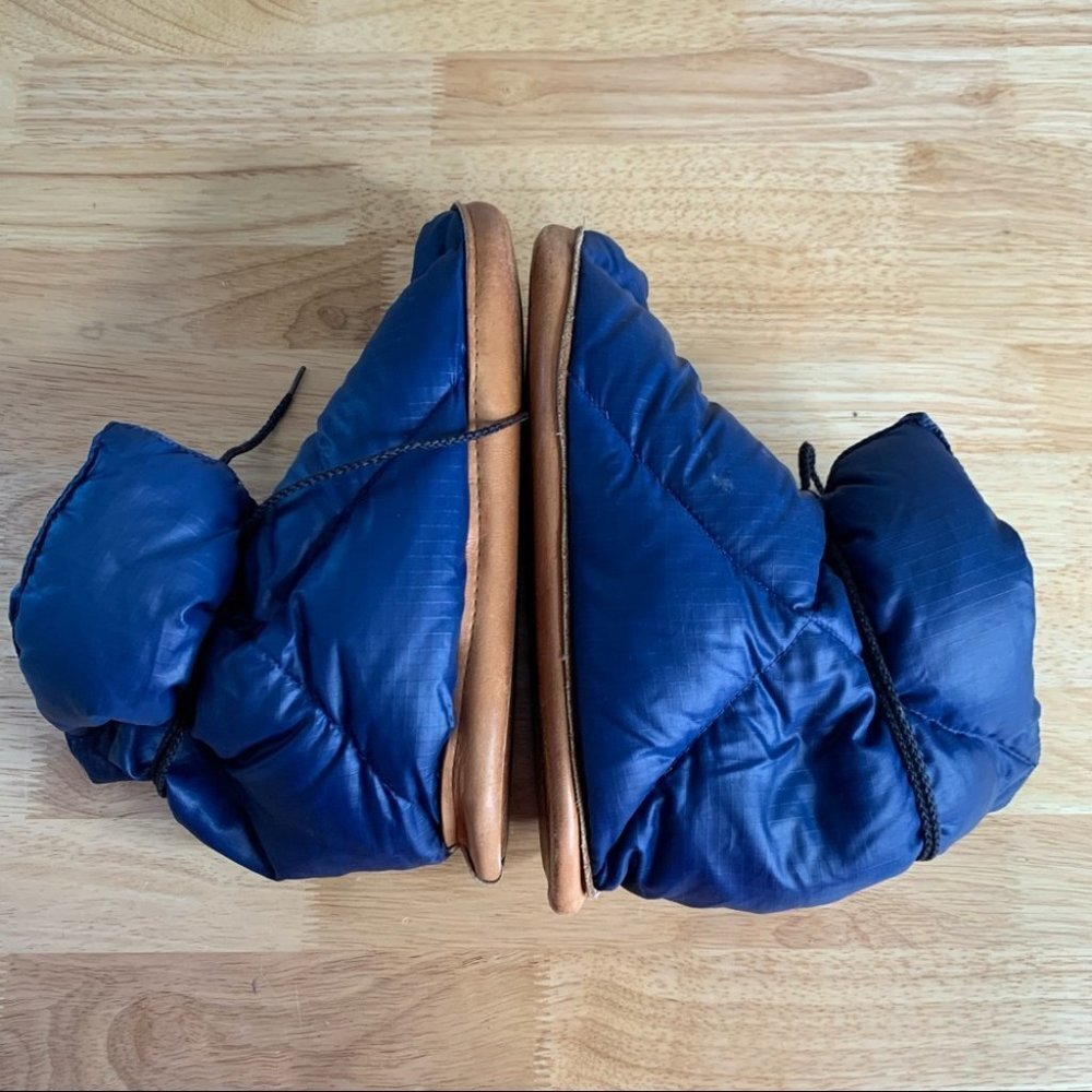 Vintage Eddie Bauer Goose Down Booties - Picture 5 of 10